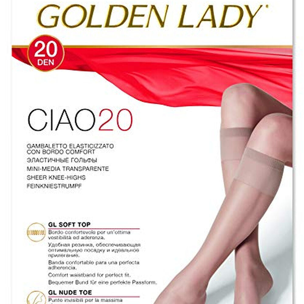 Golden Lady Collant velato 20 denari Look quotidiano –