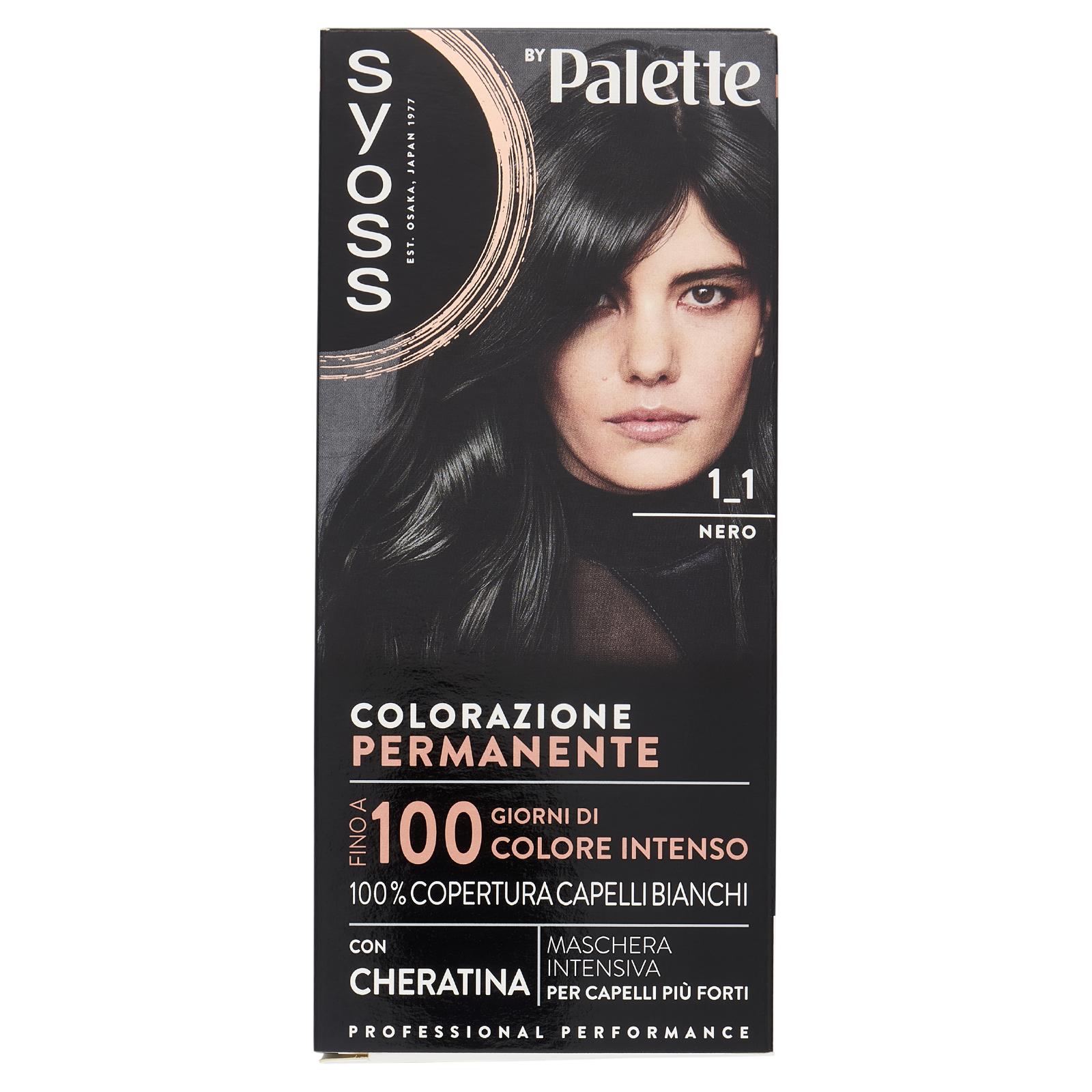 Syoss By Palette Colorazione Permanente 1_1 Nero – Bernava.net, image size:1600x1600