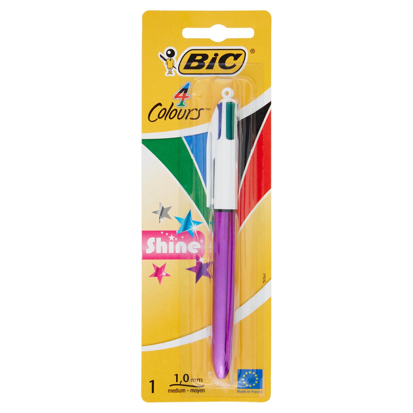 Bic 4 Colours shine medium 1,0 mm (25520065)