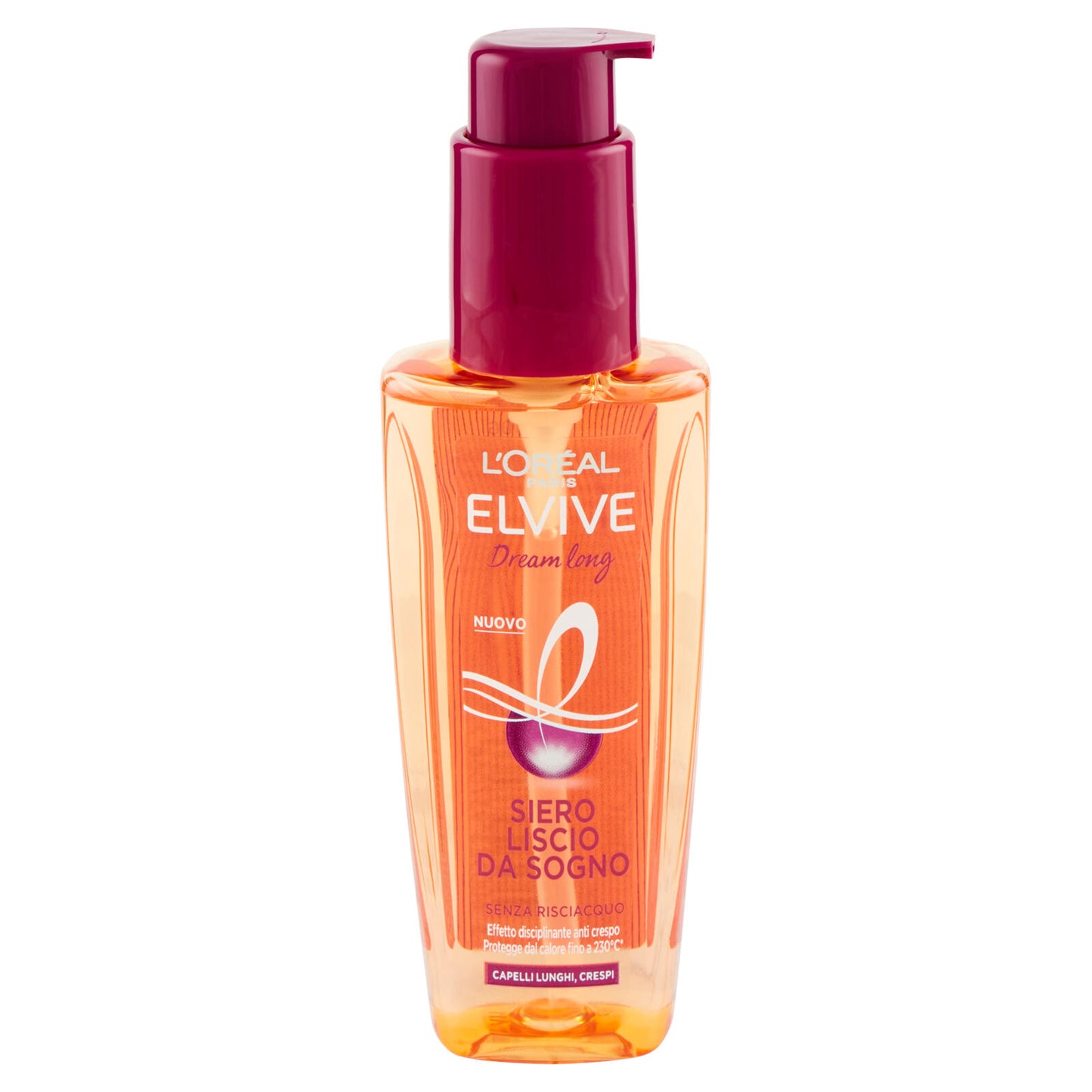 L'Oréal Paris Siero anti-crespo Dream Long, Siero Anti Crespo per capelli lunghi, crespi, 100 ml (25532145)