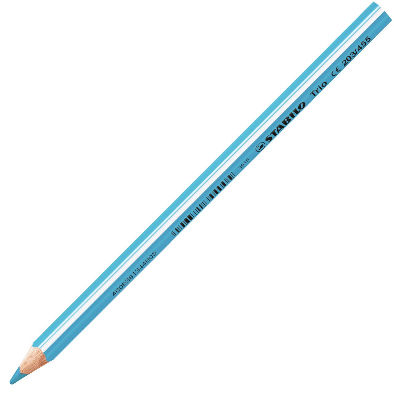 Stabilo Trio Thick Matite Colorate Triangolari – Confezione Da 12 Rosse E 12 Blu Oltremare, Mina Grande 4,2 Mm Per Bambini