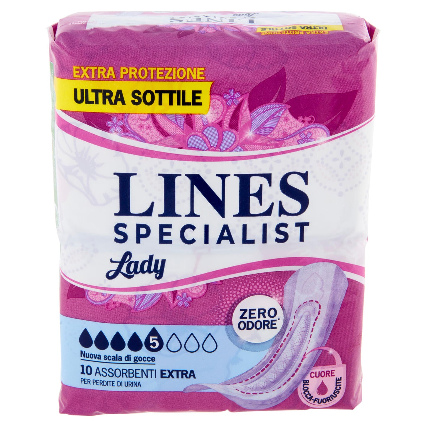 Lines Specialist Lady Assorbenti Extra 10 pz