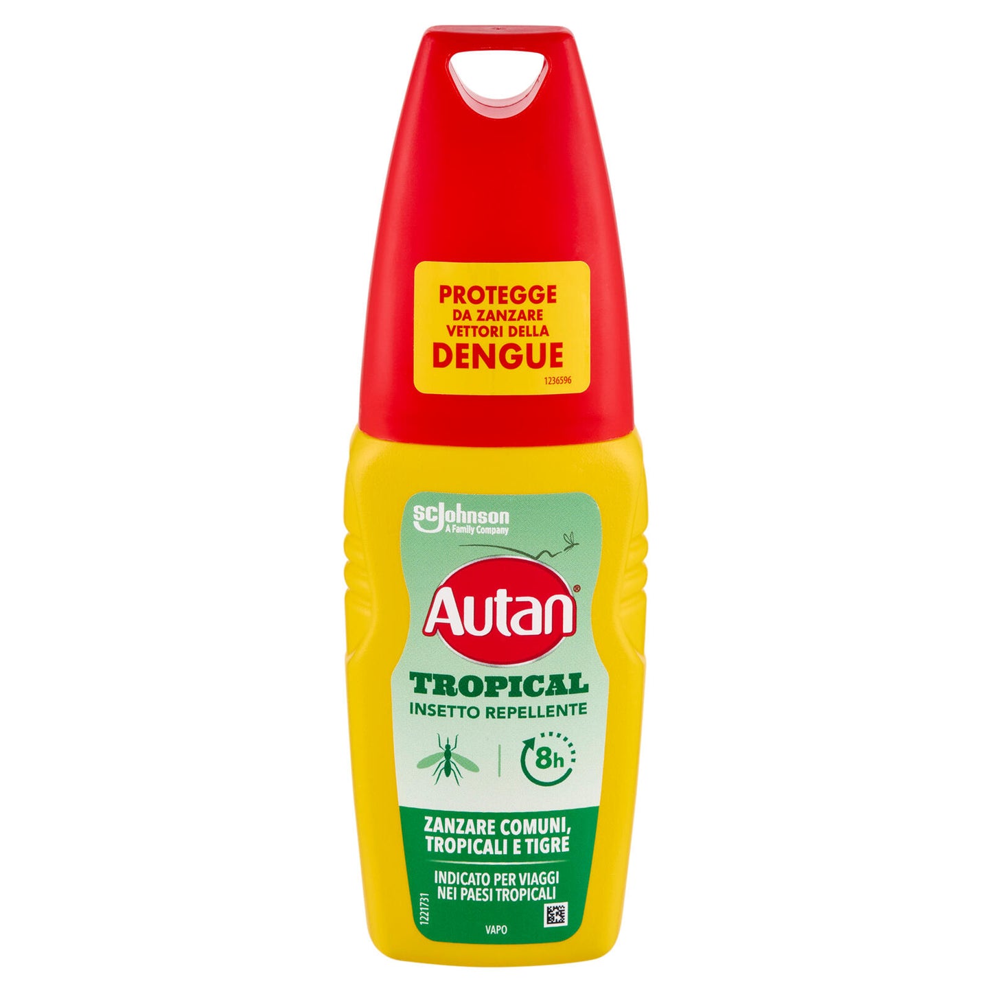 Autan Tropical Vapo Insetto Repellente e Antizanzare Comuni e Tropicali, 100ml (25519687)