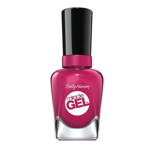 Sally Hansen - Smalto Unghie Miracle Gel - Smalto Gel Senza Lampada UV - Effetto Manicure Professionale - 345 Pink Stiletto - 14,7 ml