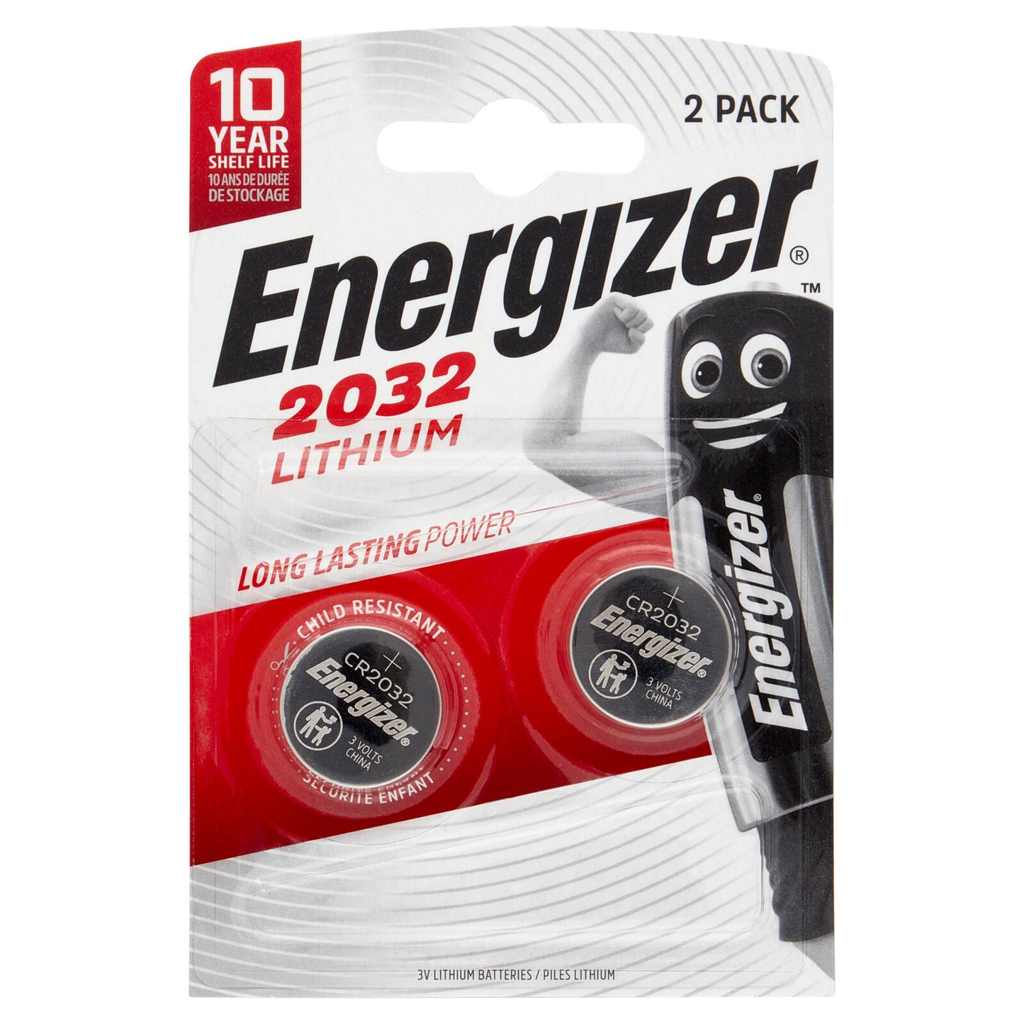 Energizer 2032 Lithium 2 pz (25526284)