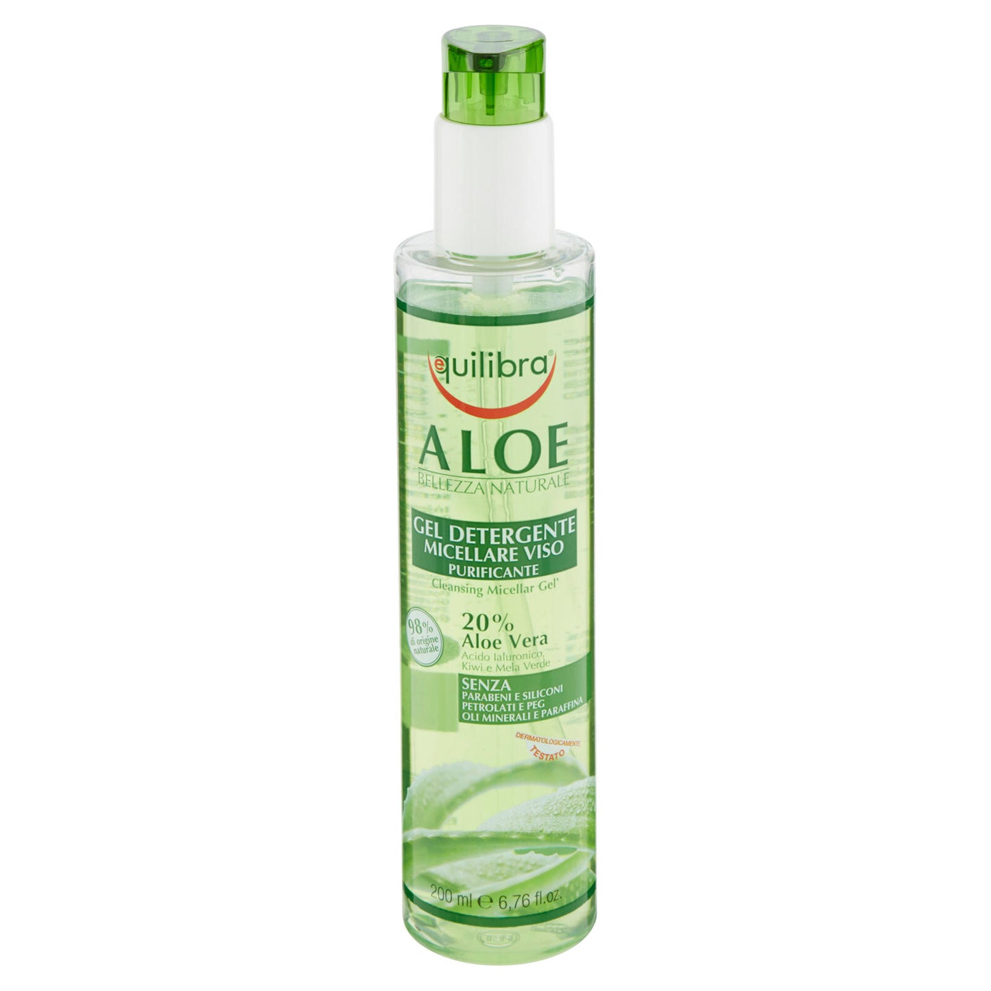 equilibra Aloe Gel Detergente Micellare Viso Purificante 200 ml