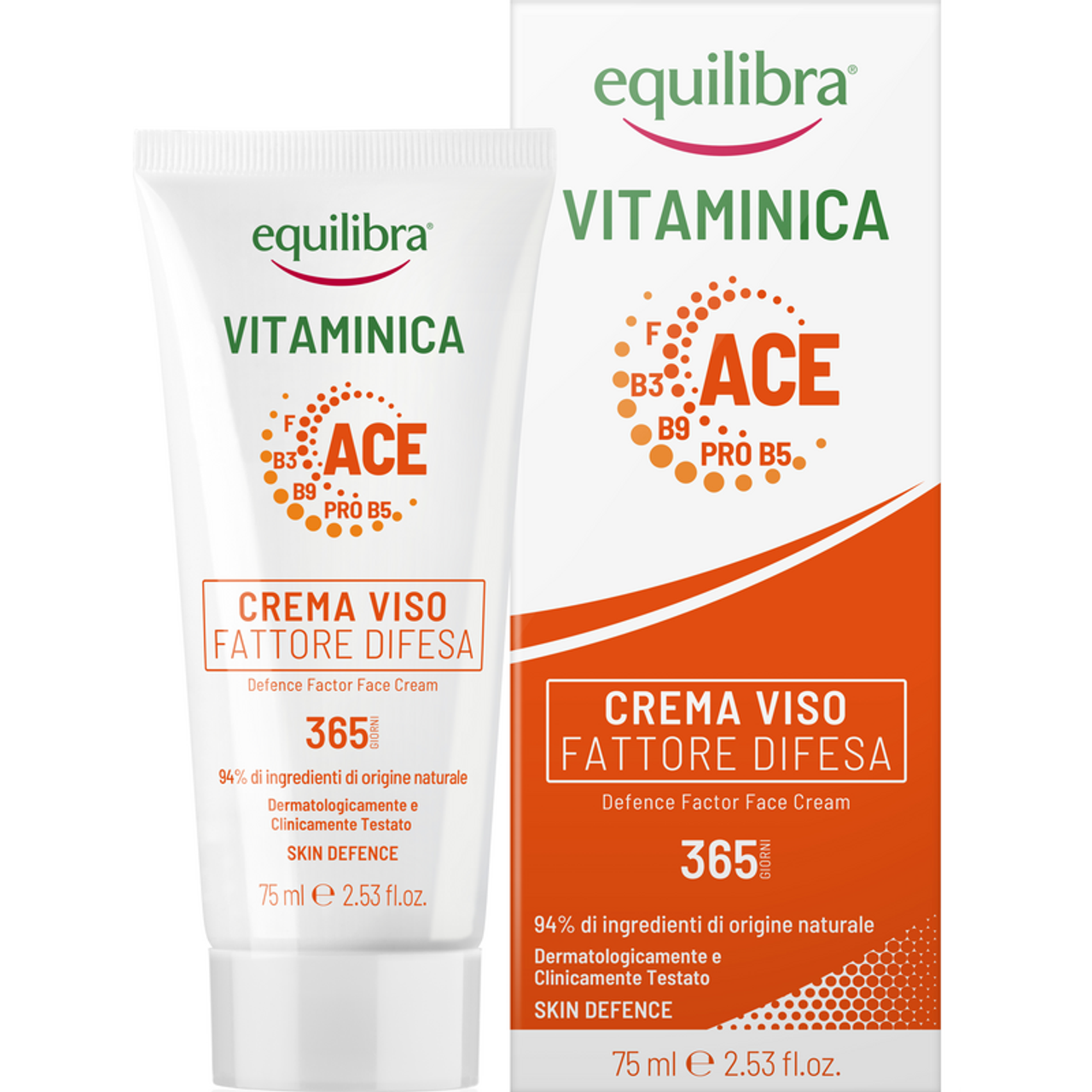 EQUILIBRA - Crema Viso Fattore Difesa con Vitamine A, C ed E - 75 ml (25526321)