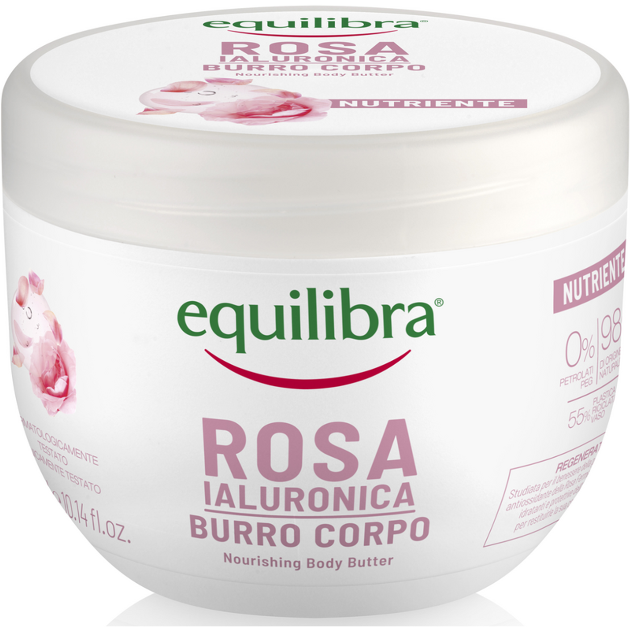 EQUILIBRA - Burro Corpo Nutriente alla Rosa Ialuronica - 300 ml (25526315)