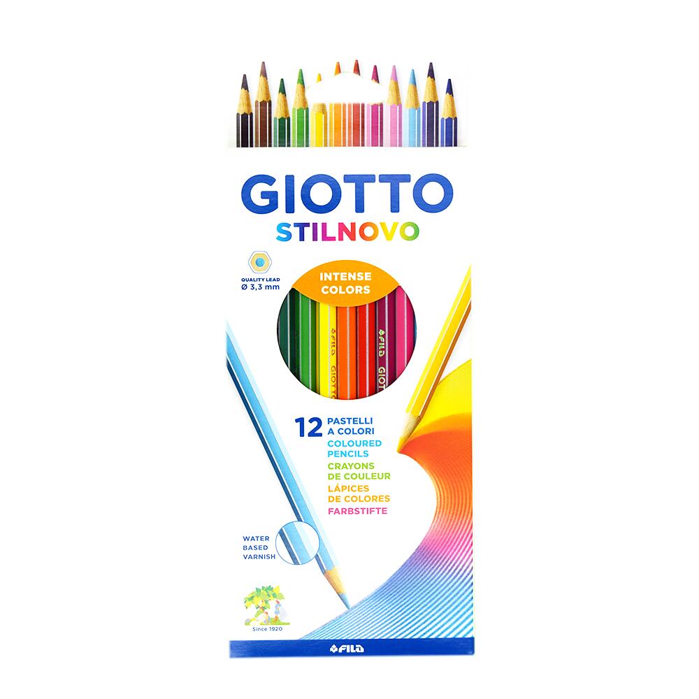 Pastello legno Giotto Stilnovo - 12 colori (25569388)