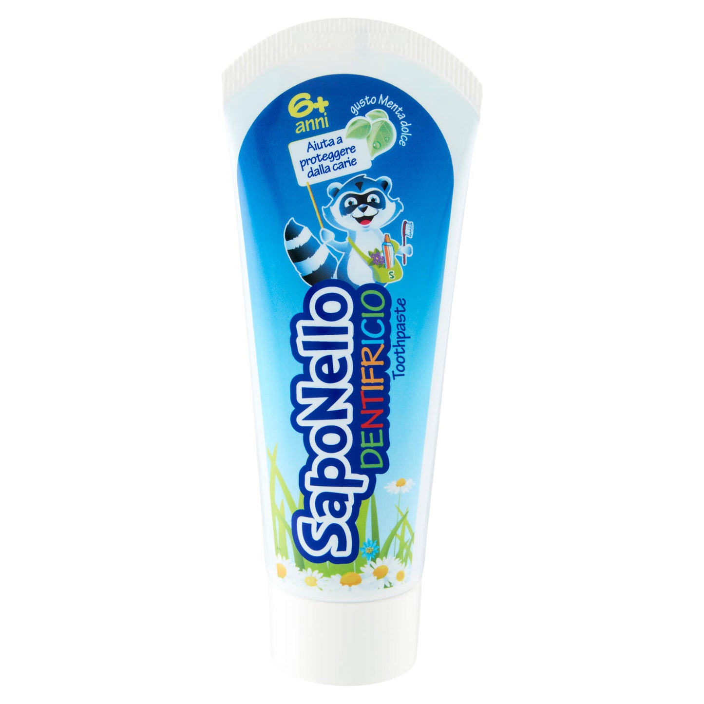 SapoNello Dentifricio 6+ anni gusto Menta dolce 75 ml (25590277)