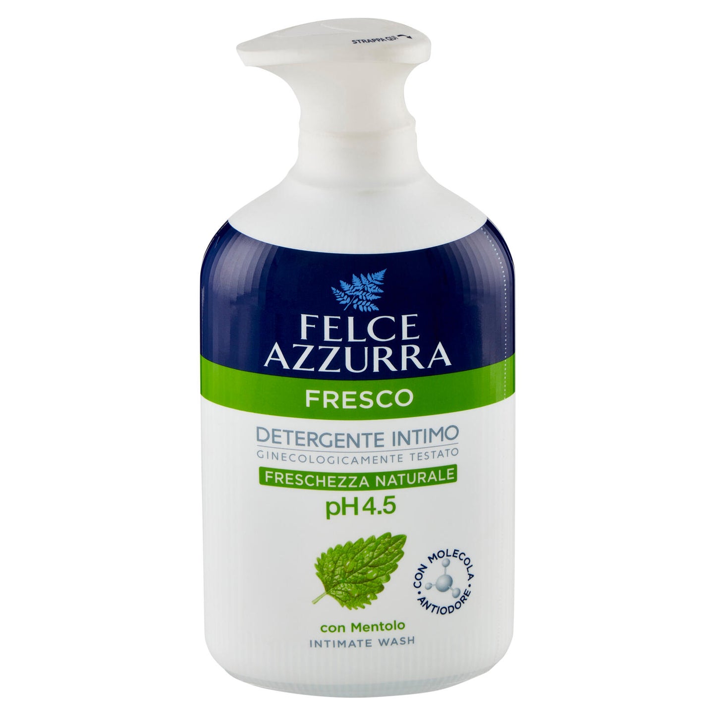 Felce Azzurra Fresco Detergente Intimo Freschezza Naturale pH 4.5 250 ml (25528732)
