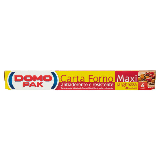 Domopak Carta Forno Maxi larghezza 36 centimetri 6 metri