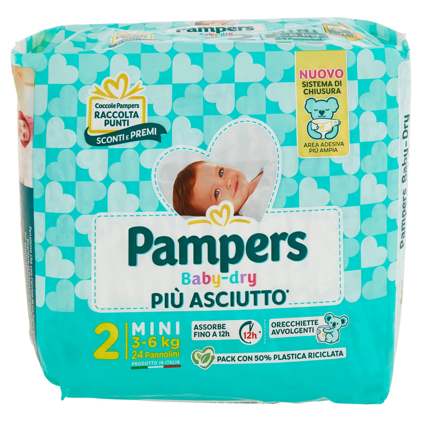 Pampers Baby-dry Mini 24 pz