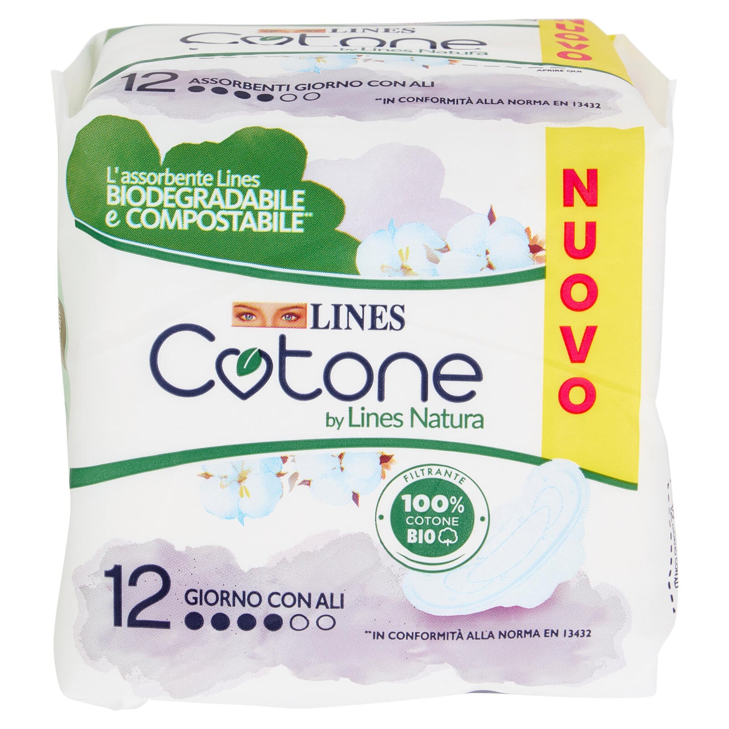 Lines Cotone by Lines Natura Giorno con Ali 12 pz (25533426)