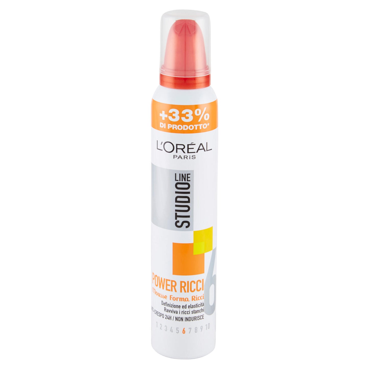 L'Oréal Paris Studio Line Power Ricci, Mousse capelli ricci, 200 ml (25532210)