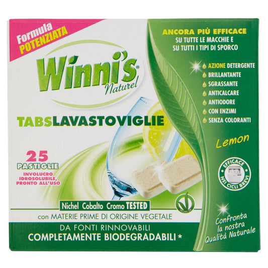 Winni's Tabs Lavastoviglie Lemon 25 x 16 g
