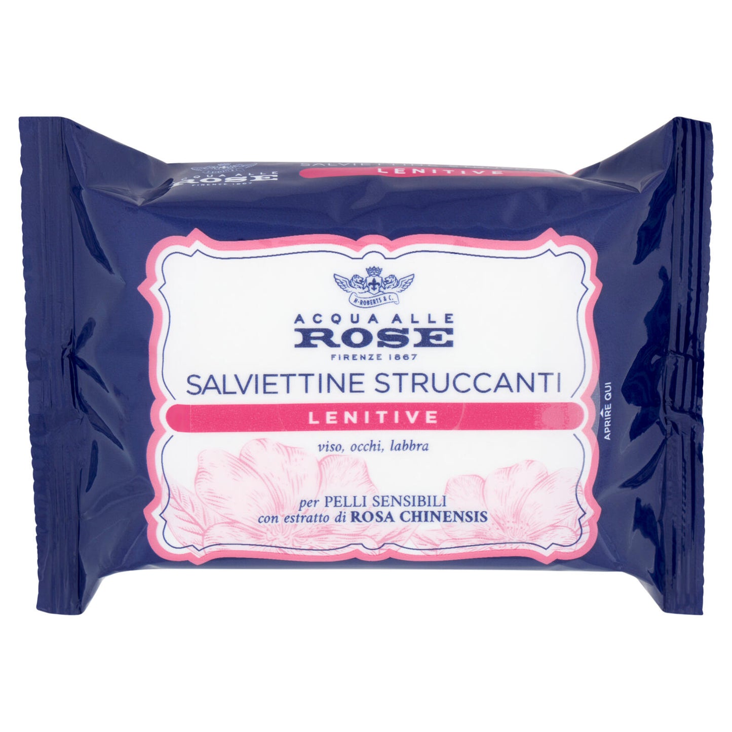 Acqua alle Rose Salviettine Struccanti Lenitive 20 pz (25519006)