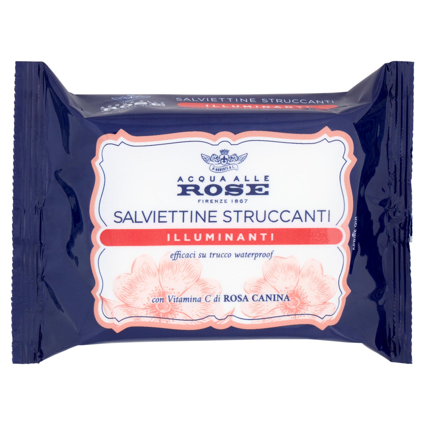 Acqua alle Rose Salviettine Struccanti Illuminanti 20 pz (25519004)