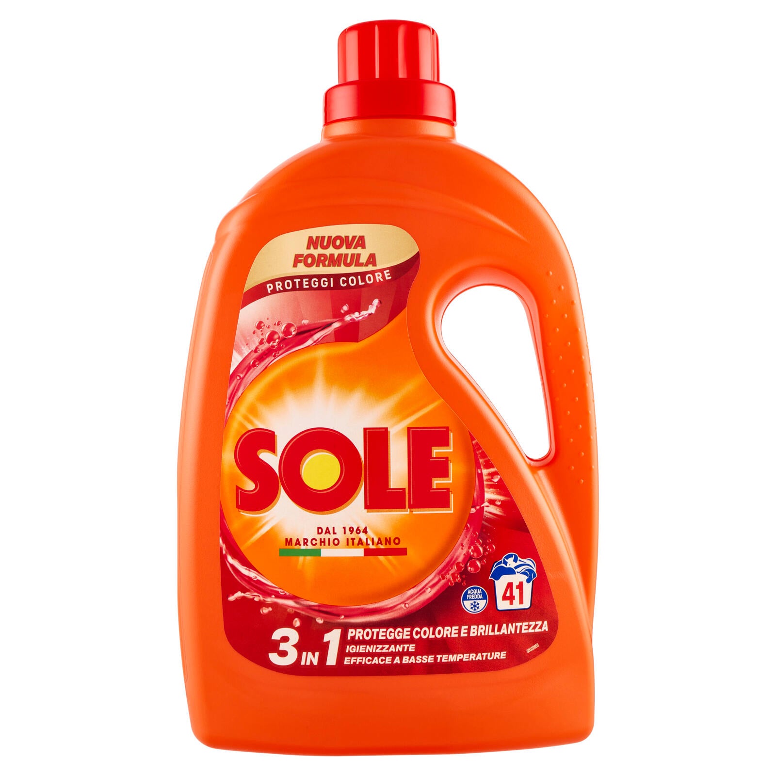 Sole Detersivo lavatrice Proteggi Colore 41 lavaggi 1,845 L ->