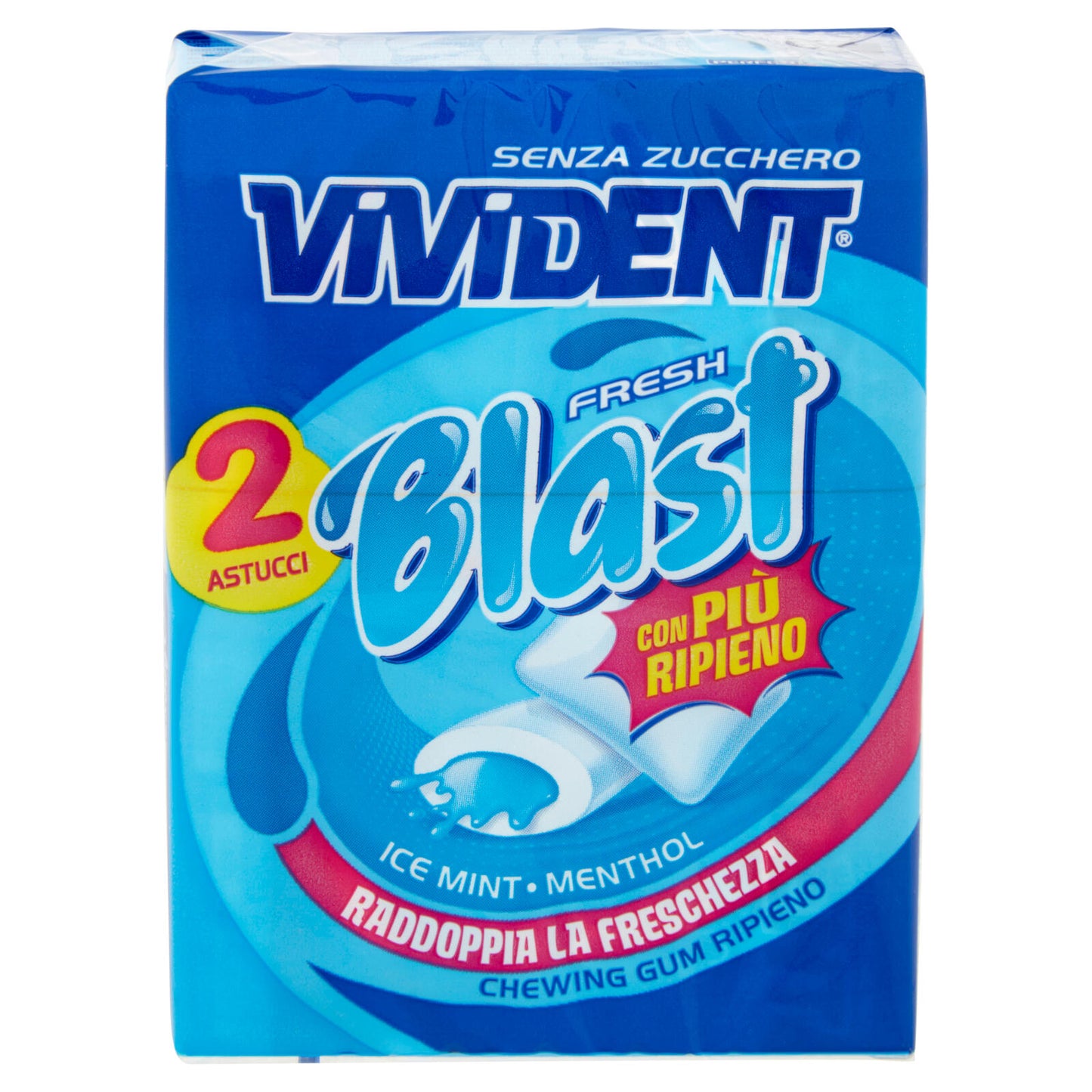 Vivident Fresh Blast Ice Mint Menthol 2 x 30 g (25613614)
