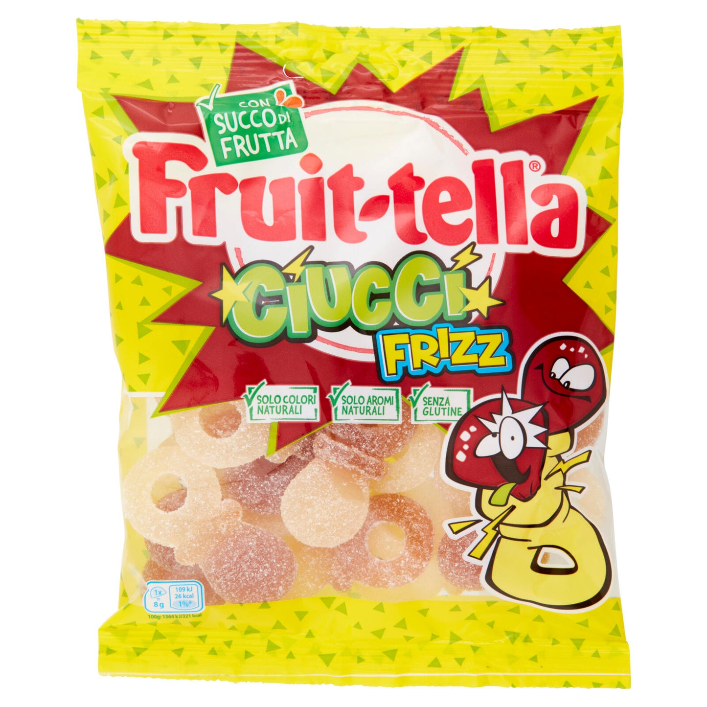 Fruit-tella Ciucci Frizz 175 g (25530000)