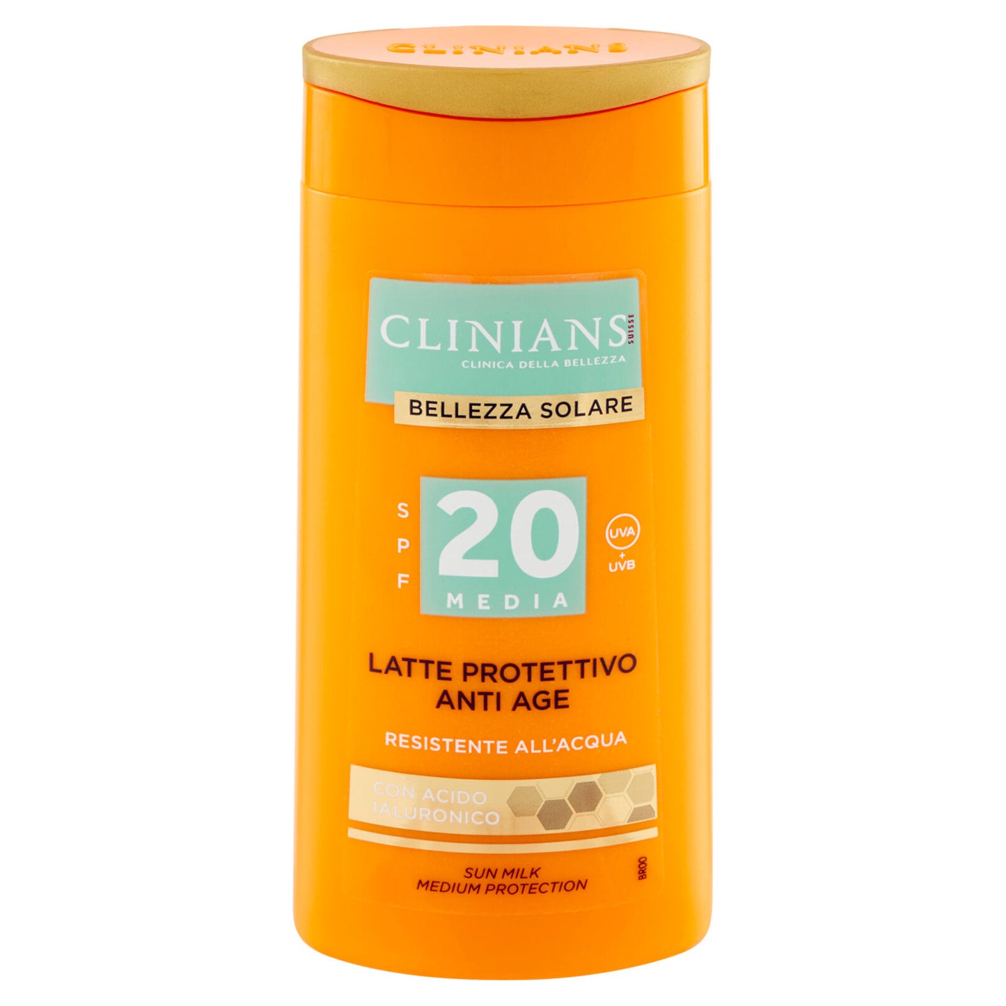 Clinians Bellezza Solare Latte Protettivo Anti Age SPF 20 Media UVA + UVB 200 mL (25523010)
