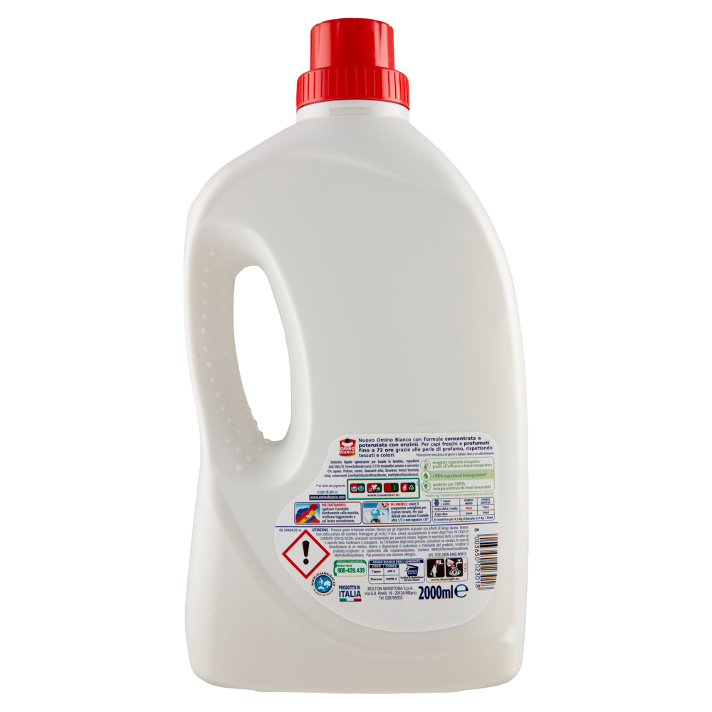 Omino Bianco - Detersivo Lavatrice Liquido Igienizzante - 2000 ml (25566714)