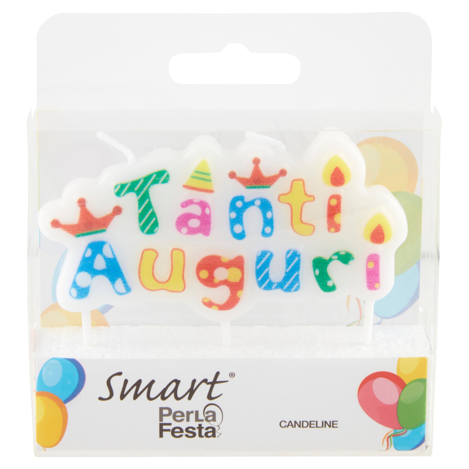 Smart PerLa Festa Candeline Tanti Auguri 1 pz