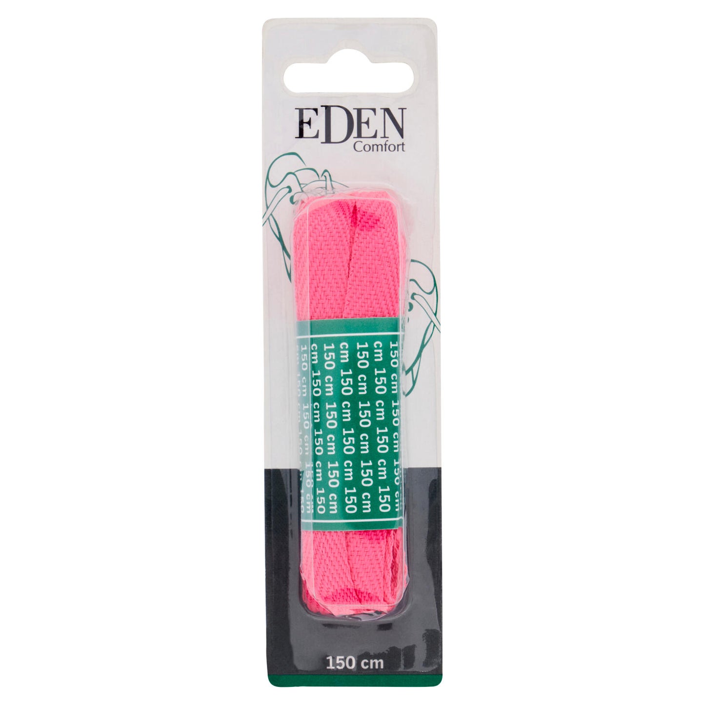 Eden Comfort Lacci unicolor fashion 150 cm 1 Paio (25525867)