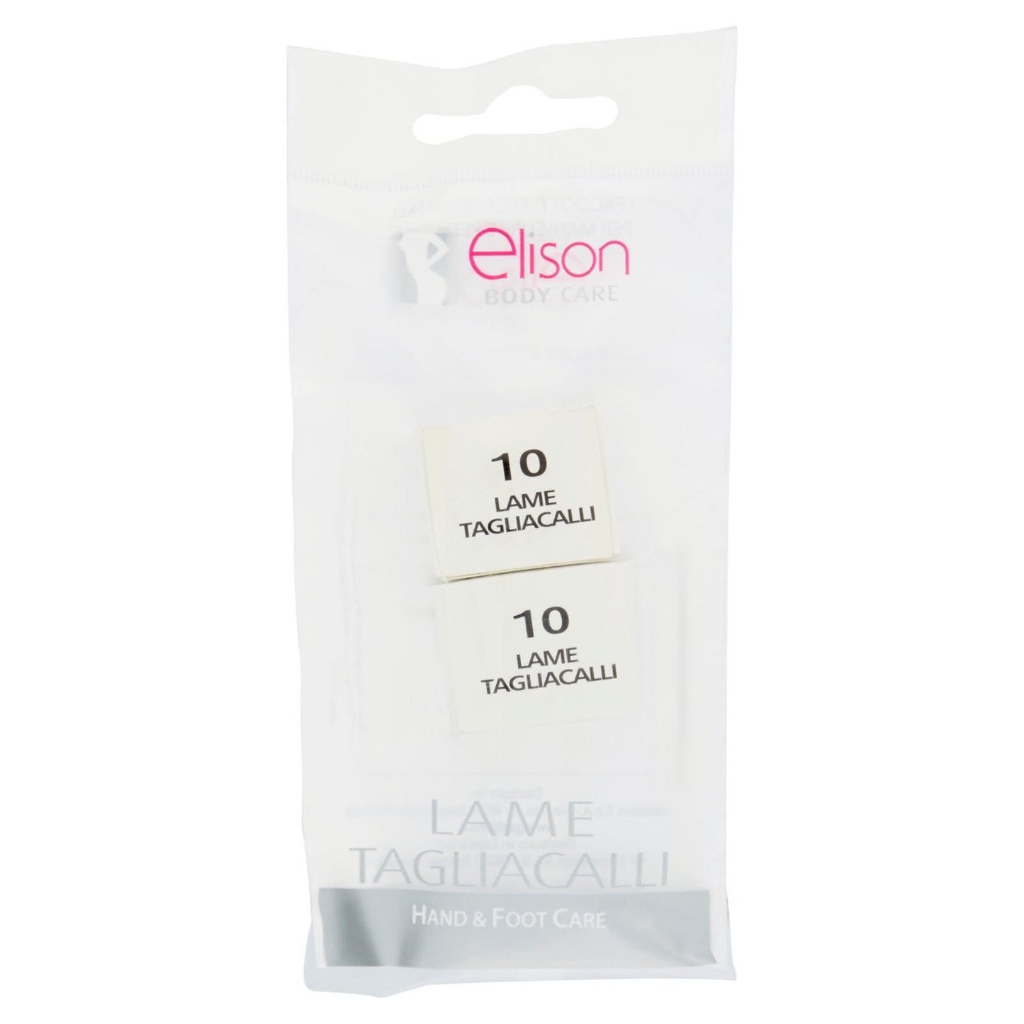 elison Body Care Hand & Foot Care 2 Scatole da 10 Lame tagliacalli per Tagliacalli Elison 13019 (25525973)
