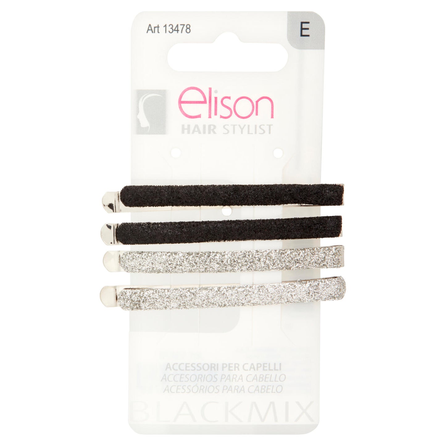 elison Hair Stylist Black Mix Fermagli 4 pz (25526072)