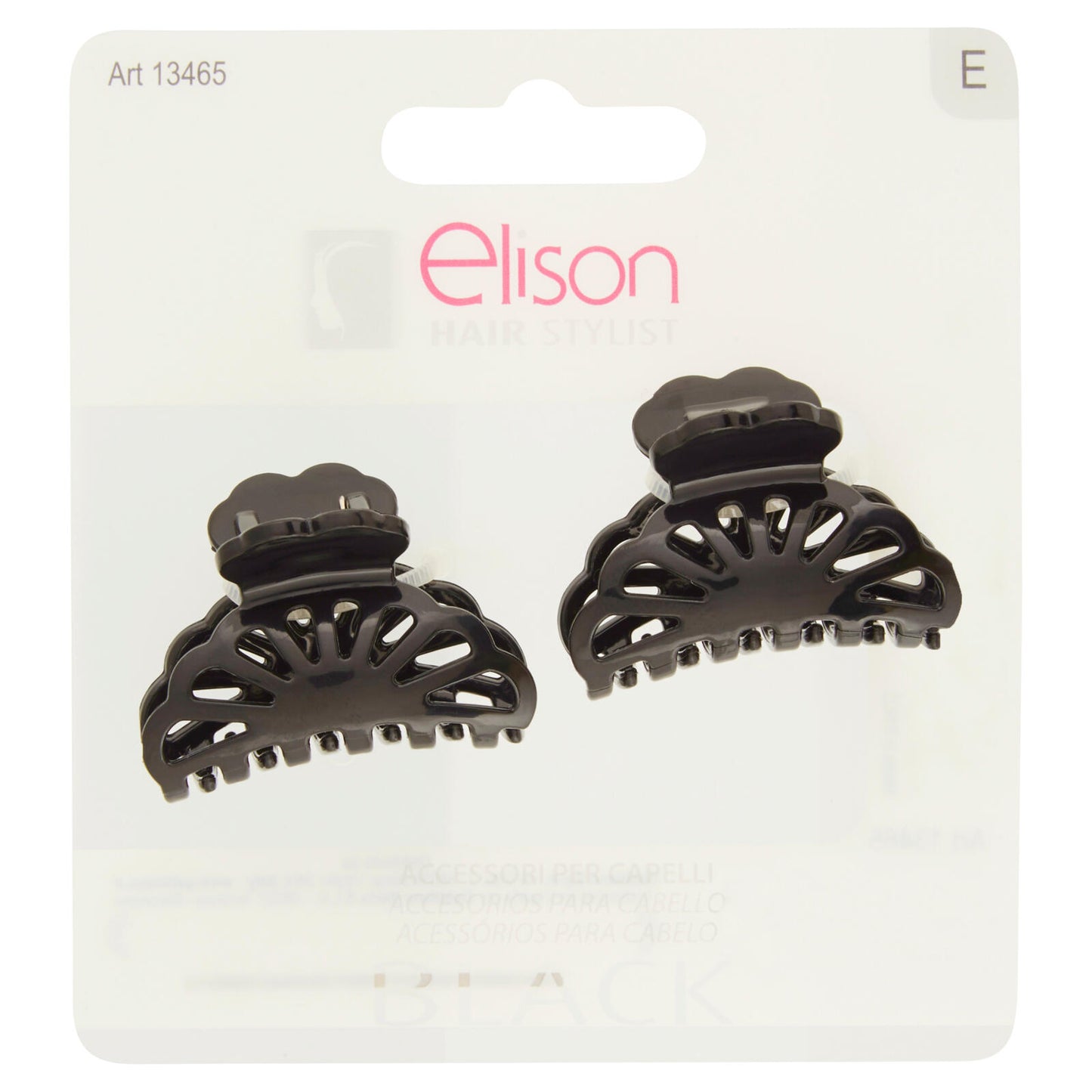 elison Hair Stylist Accessori per Capelli Black (25526065)