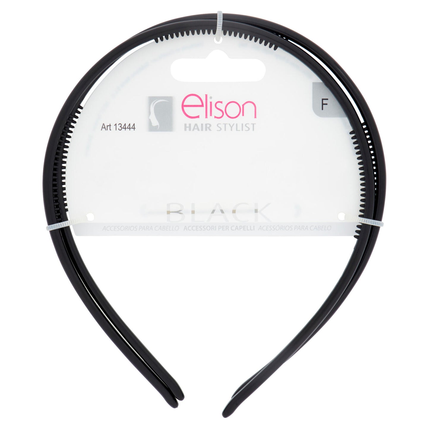 elison Hair Stlylist Cerchietto Black 2 pz (25526059)