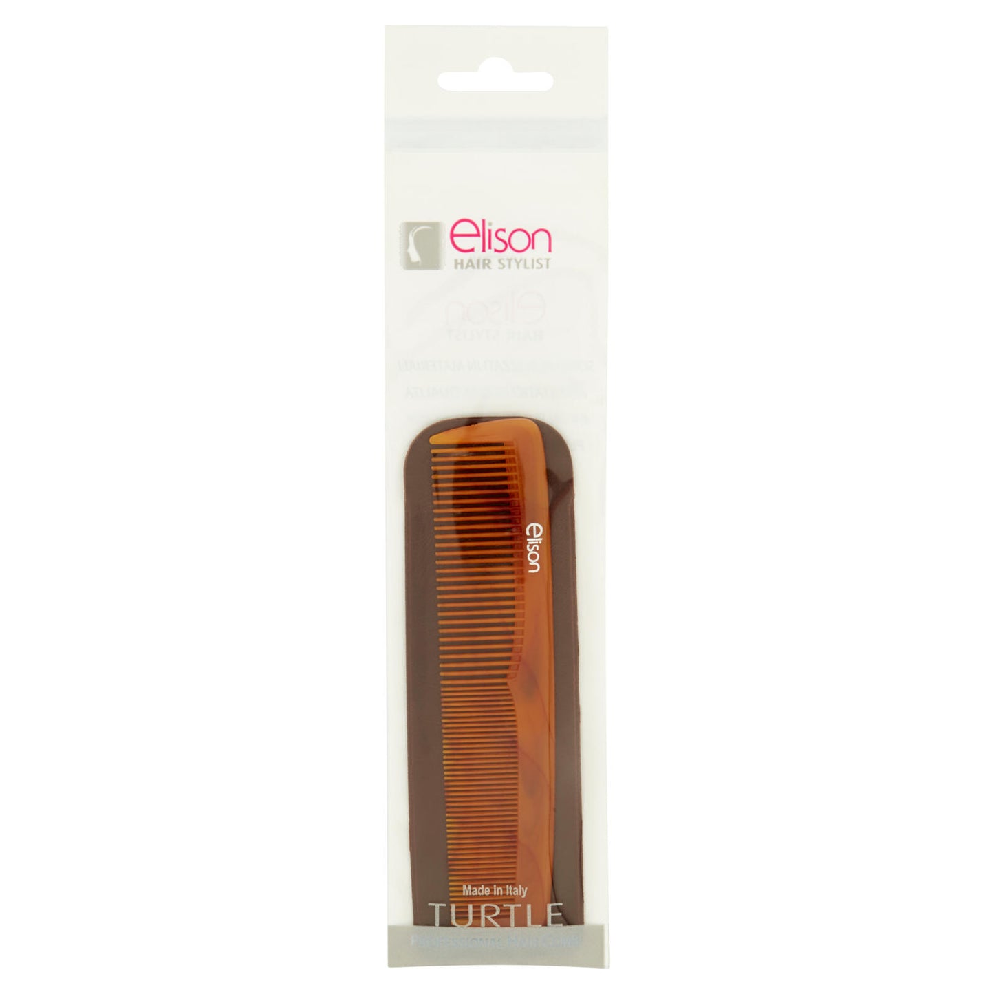 elison Hair Stylist Professional Hair Comb Pettine classico con custodia (25526101)