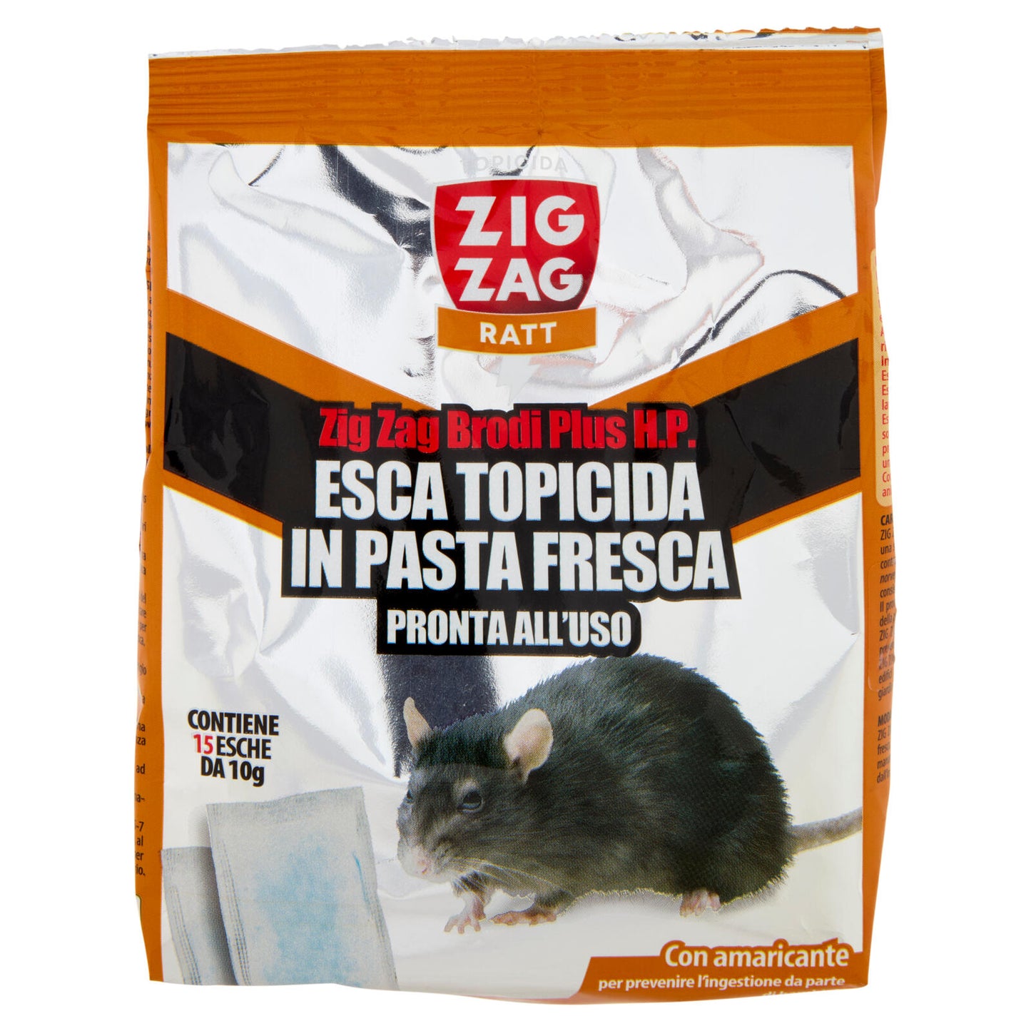 Zig Zag Ratt Brodi Plus H.P. Esca Topicida in Pasta Fresca 150 g