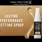 Max Factor Spray Fissante Trucco Lasting Performance, Formula Idratante e Rinfrescante, Asciugatura Rapida e Lunga Durata fino a 8 Ore