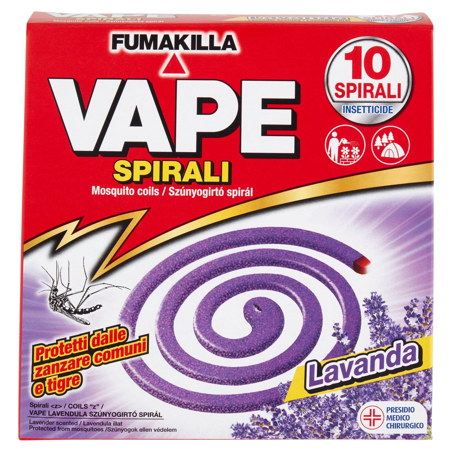 VAPE Spirali Lavanda 10 pz (25613239)