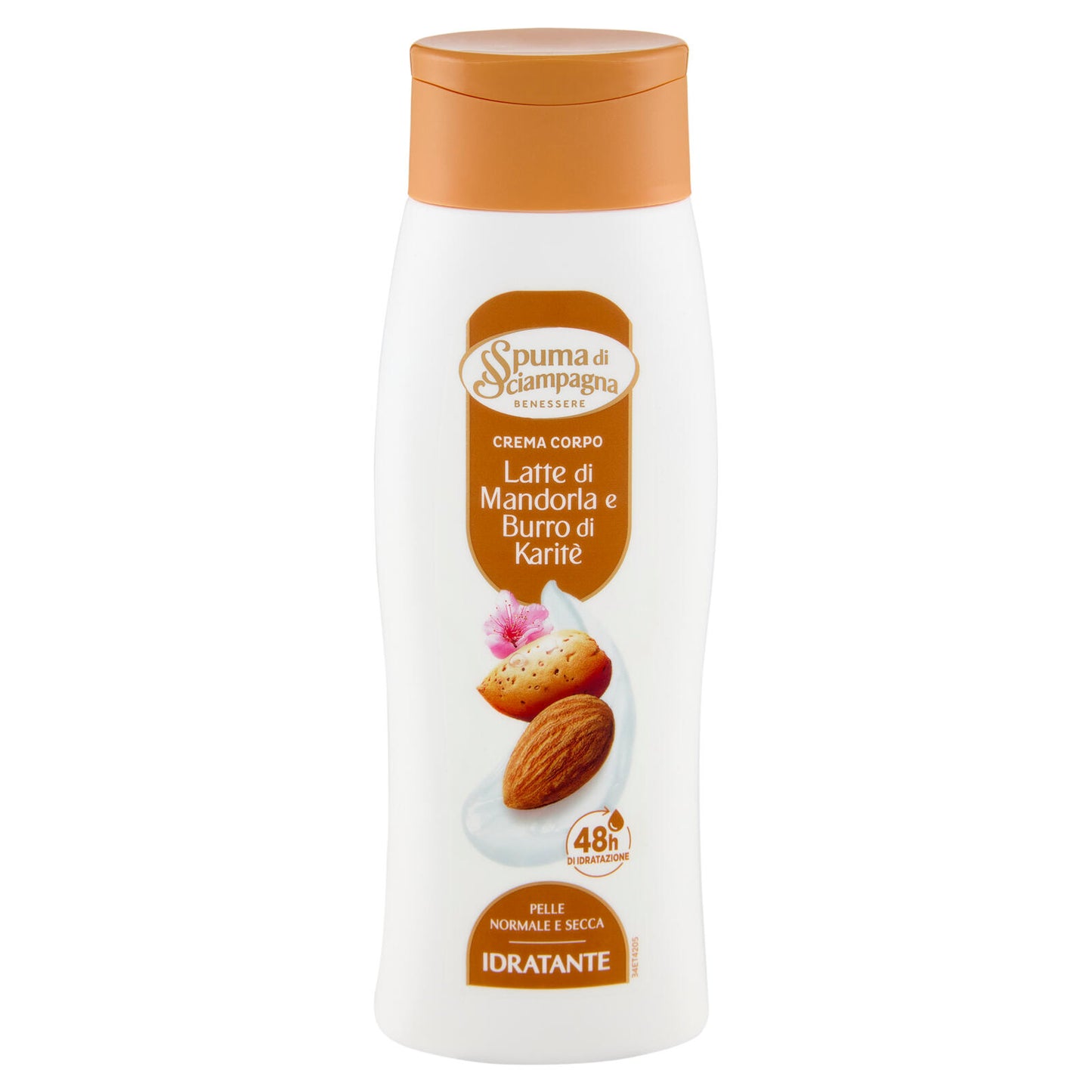 Spuma di Sciampagna Benessere Crema Corpo Latte di Mandorla e Burro di Karitè Idratante 250 ml (25607866)