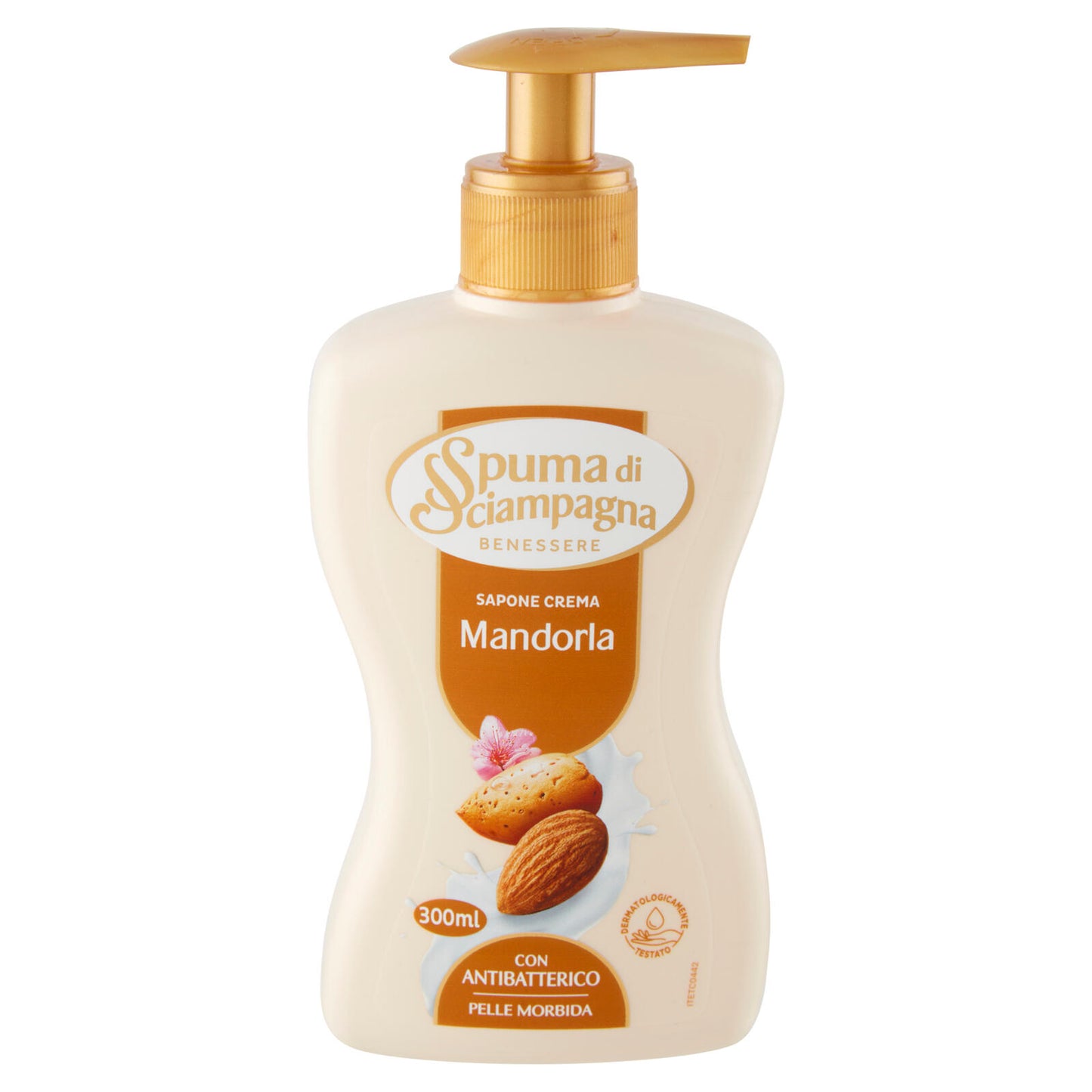 Spuma di Sciampagna Benessere Sapone Crema Mandorla 300 ml (25607878)