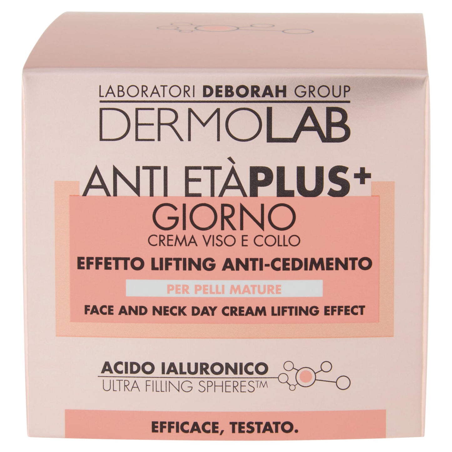 Dermolab Anti Età Plus+ Giorno Crema Viso e Collo Effetto Lifting Anti-Cedimento 50 ml (25525222)