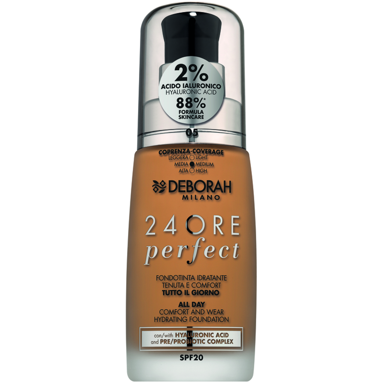 Deborah Milano - Fondotinta 24H Perfect N.05 Amber
(25524851)