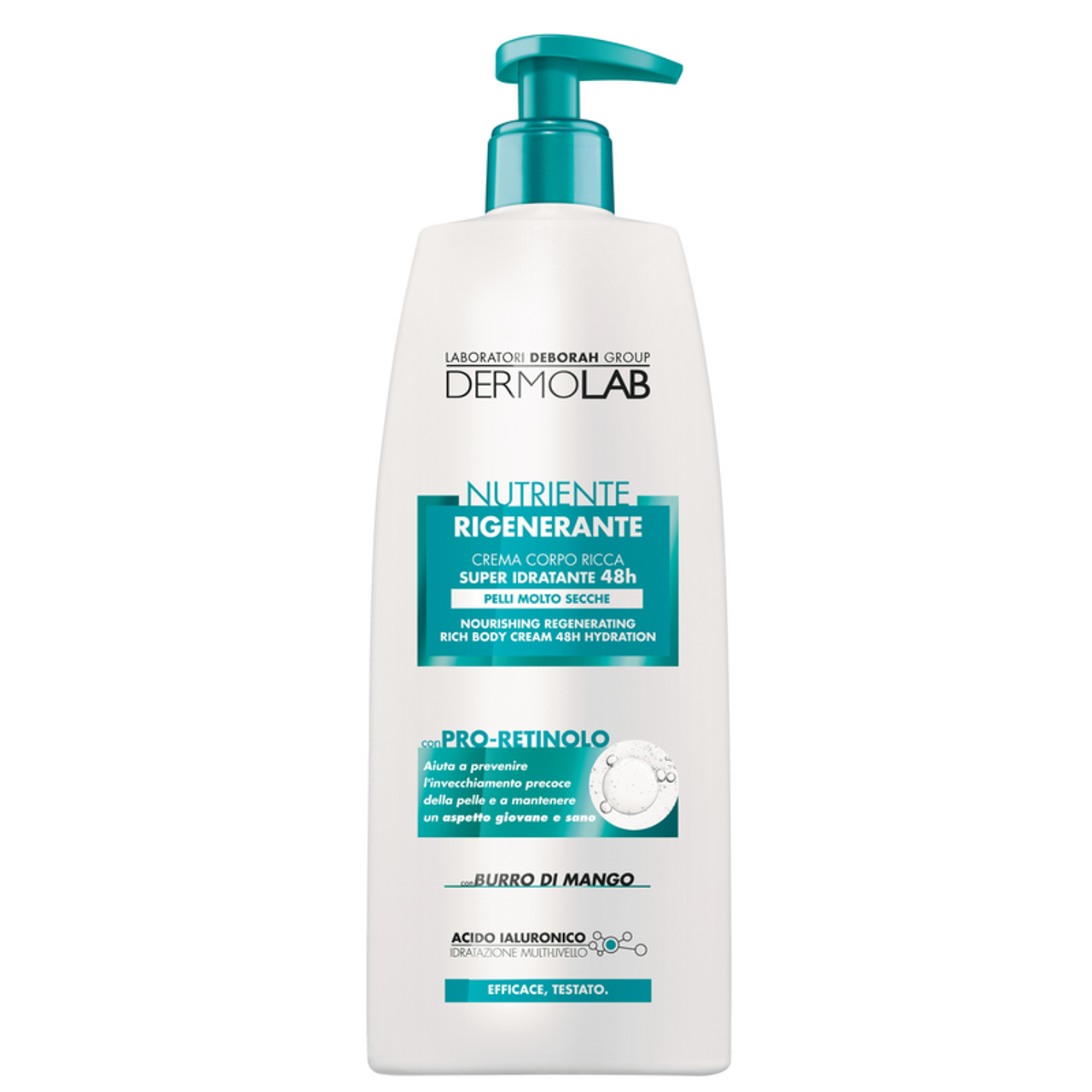 Dermolab - Crema Corpo Fluida Nutriente Rigenerante Con Pro-Retinolo - 330 Ml (25525176)