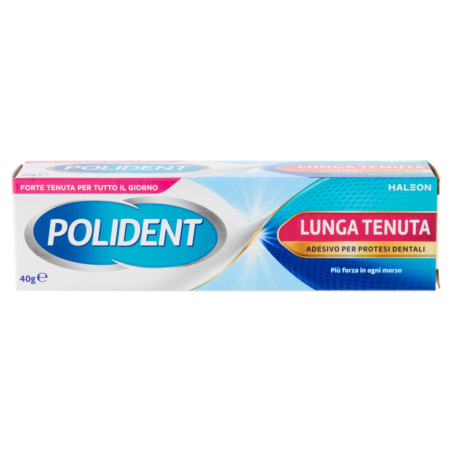 Polident lunga tenuta adesivo per protesi dentiera giornaliera ad alto comfort fino a 12 ore 40gr (25580010)