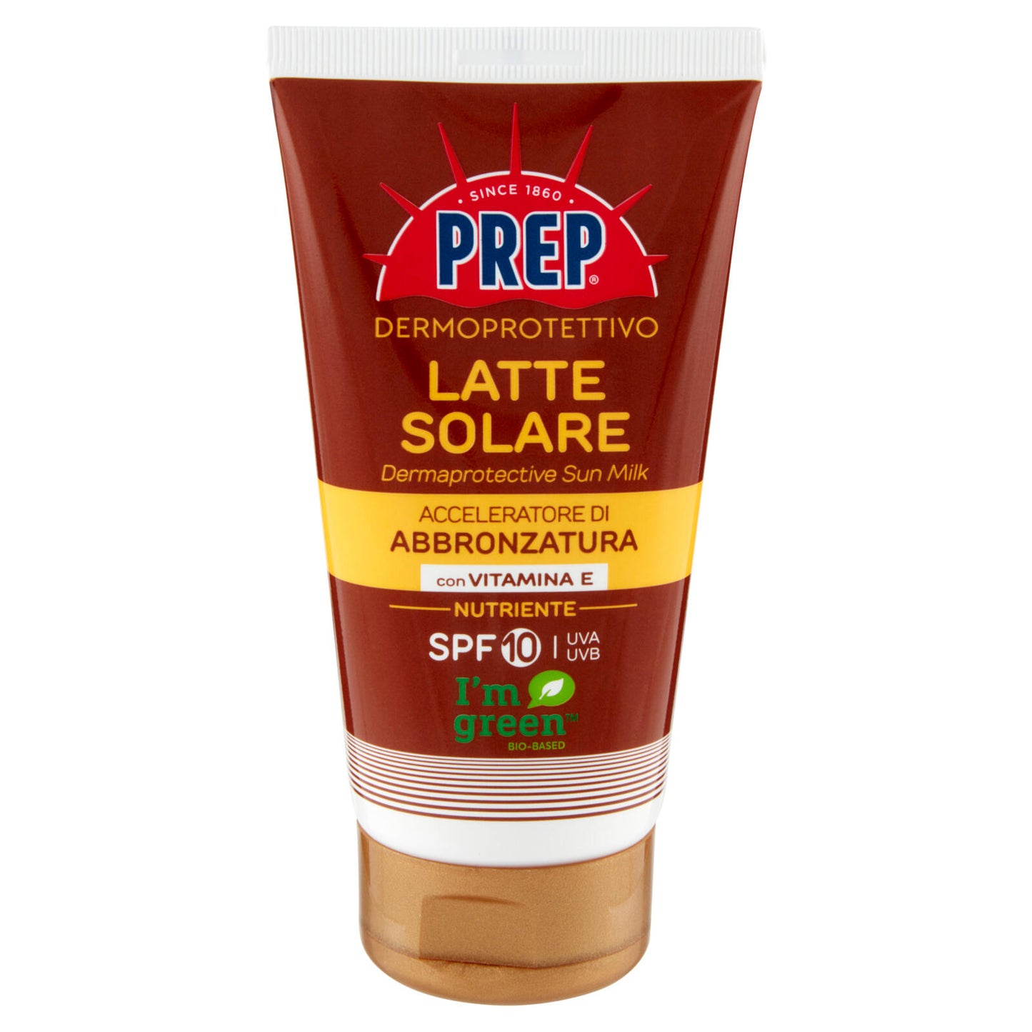 Prep Dermoprotettivo Latte Solare Acceleratore di Abbronzatura Nutriente SPF 10 150 ml (25582159)