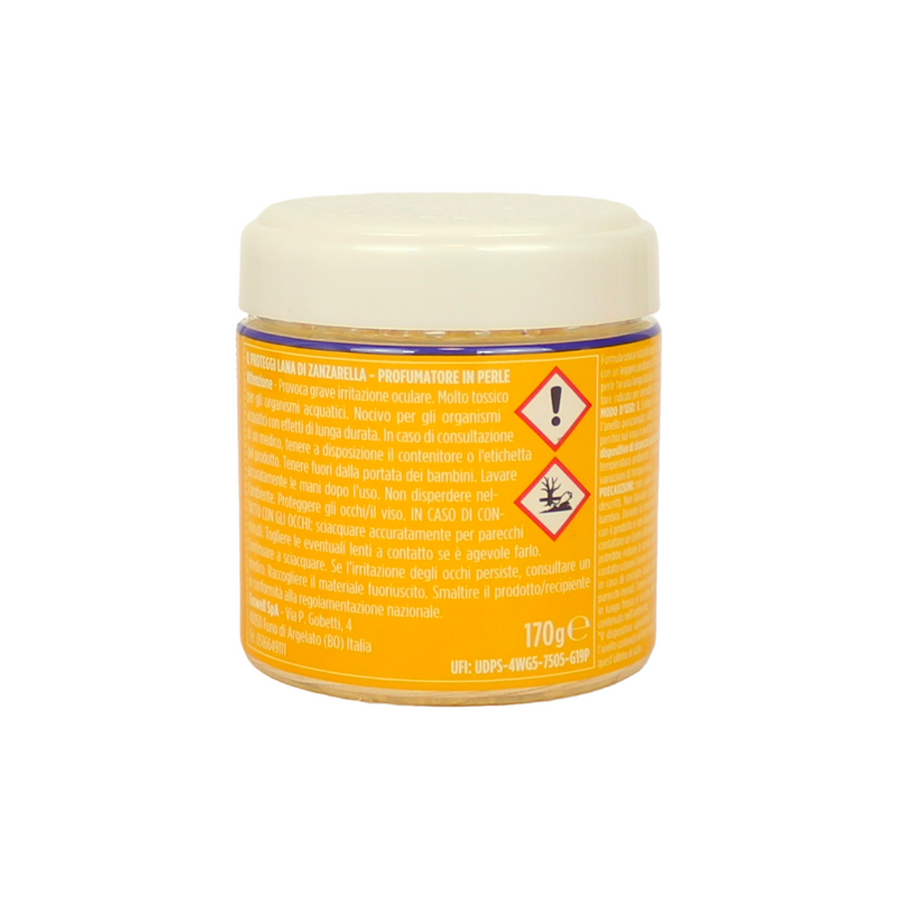 Zanzarella - Proteggilana Profumatore In Perle Con Olio Essenziale Di Patchouli Per Armadi E Cabine Armadio - 170 Grammi (25615429)