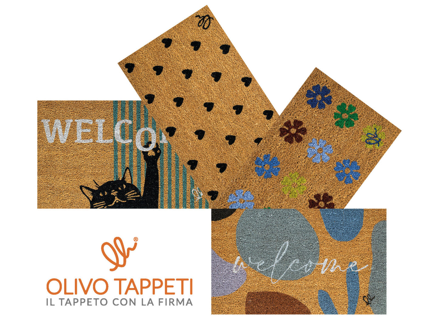 OLIVO TAPPETI ZERB. COCCO FANTASIA RETTANGOLARE CM 40X65 ** COD GEST 6892475 (25565111)