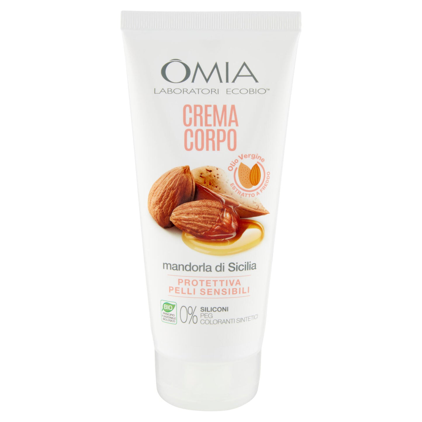 Omia Laboratori Ecobio Crema Corpo mandorla di Sicilia Protettiva 200 ml (25566178)