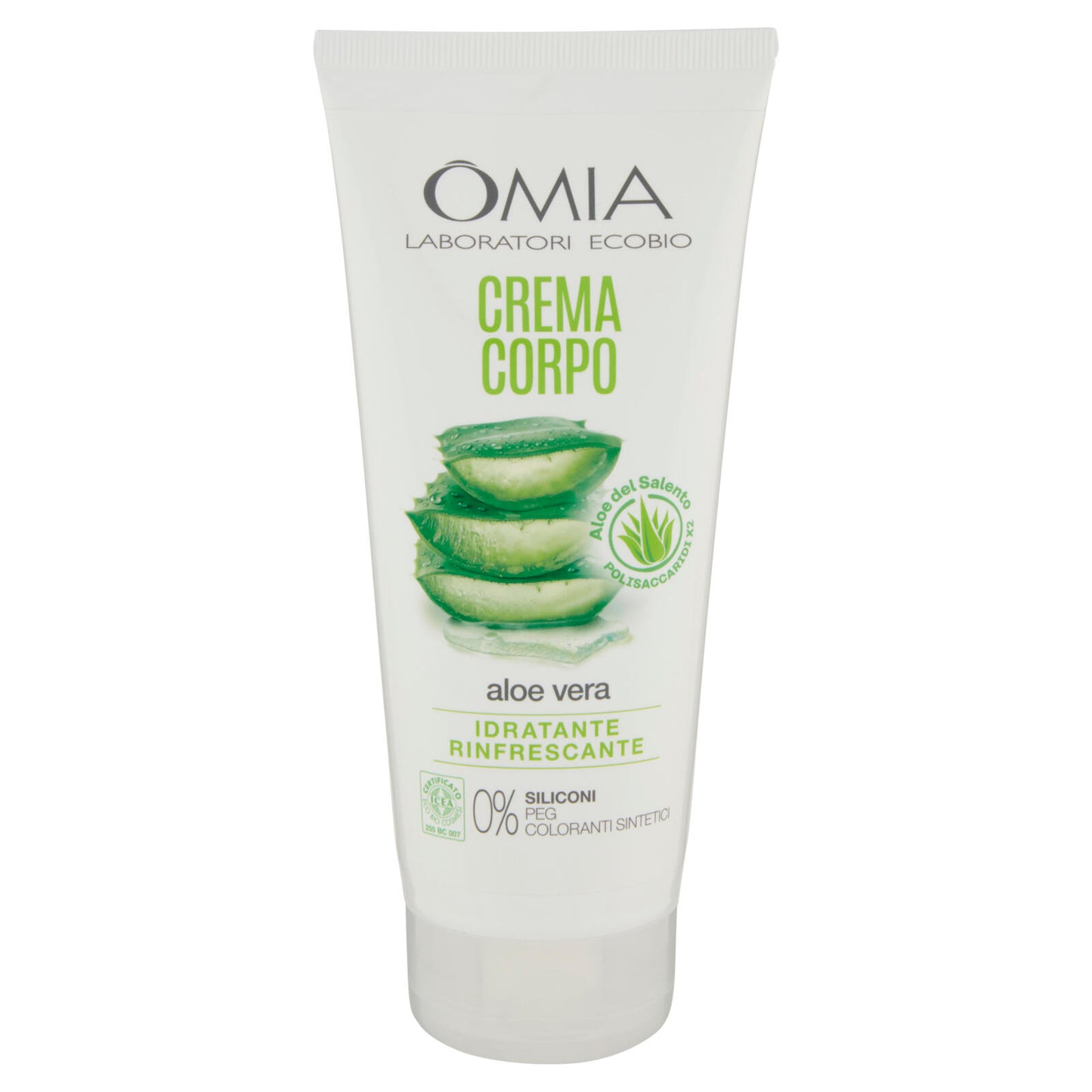 Omia Laboratori Ecobio Crema Corpo Idratante Rinfrescante aloe vera 200 ml (25566176)