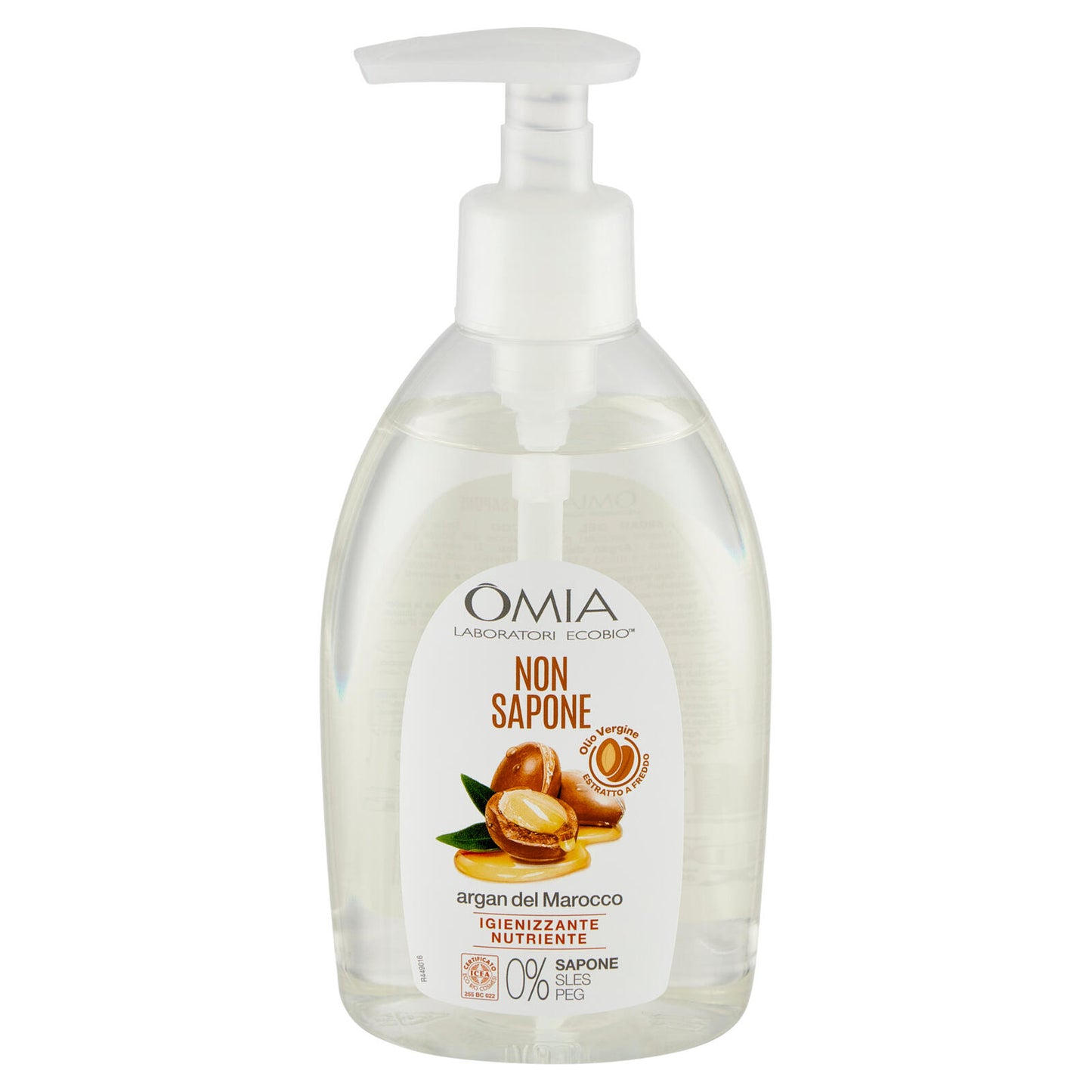 Omia Laboratori Ecobio Non Sapone argan del Marocco Igienizzante Nutriente 300 ml (25566563)