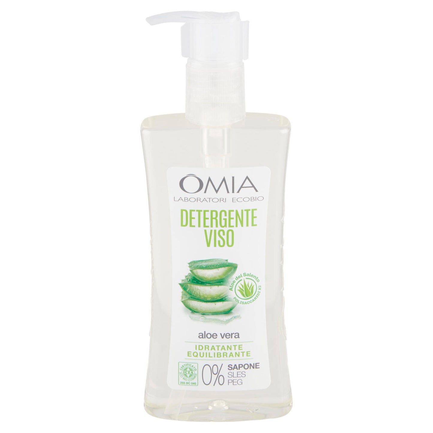 Omia Laboratori Ecobio Detergente Viso Idratante Equilibrante aloe vera 200 ml (25566212)